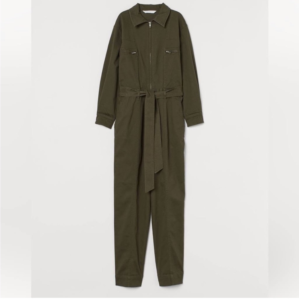 H&M women’s utility jumpsuit L